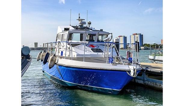 Babcock converts fast patrol boat into medical clinic for Vine Trust