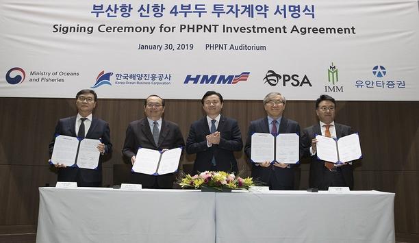 HMM holds signing ceremony for ‘PSA-Hyundai Pusan New Port (PHPNT) Pier 4’ sales contract