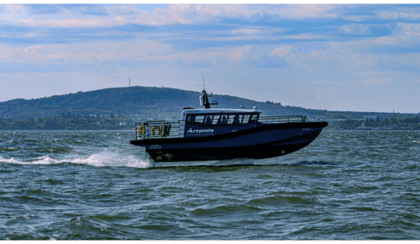 Artemis Technologies’ 100% electric foiling workboat takes to the sea
