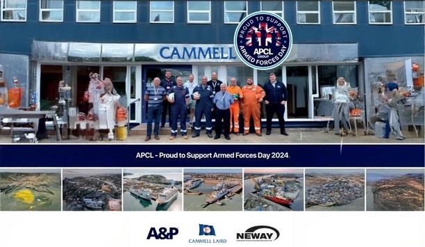 Cammell Laird celebrates armed forces day in UK