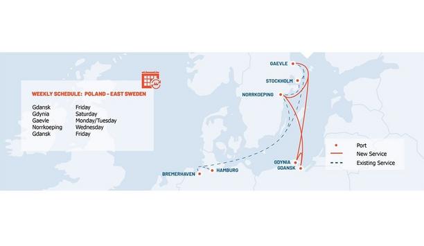 Unifeeder extends its network on the East Coast of Sweden