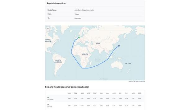 ClassNK releases route correction factors calculation tool - ‘WACDAS’ - supporting container stacking optimisation