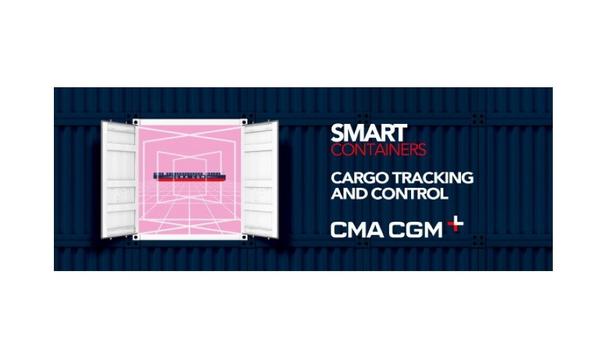 CMA CGM announces the launch of the SMART reefer container, a connected container to ensure safe transport of refrigerated goods
