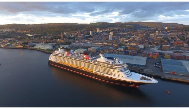 Peel Ports: Disney cruise ship docks at Greenock Ocean Terminal