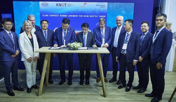 Nor-Shipping 2025: DNV and COSCO sign new class contract for Suezmax DP2 shuttle tanker