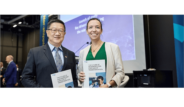 DNV and SMF study highlights upskilling needs of seafarers in the areas of decarbonisation and digitalisation