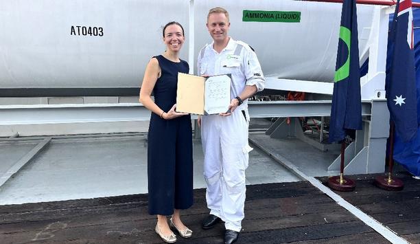 DNV awards certificates for Fortescue’s dual-fuelled ammonia-powered vessel during Singapore Maritime Week