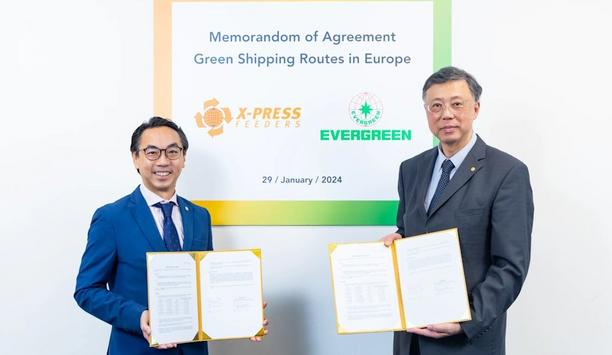 Evergreen Marine and X-Press Feeders sign MOA for launch of green shipping routes in Europe