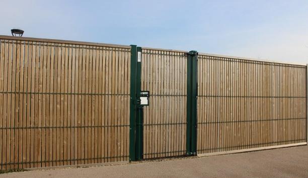 Jacksons Fencing provides privacy mesh fencing to create a gas storage compound on Dover seafront