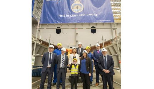 Keel laying for Royal Navy’s Type 31 frigate showcases Babcock workforce