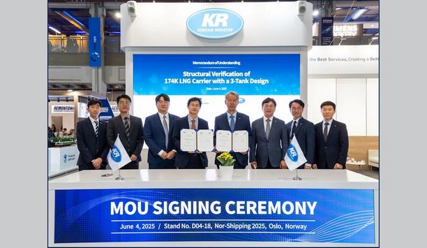 KR and SHI sign MoU to jointly develop 3-cargo-tank 174K LNG carrier at Nor-Shipping 2025