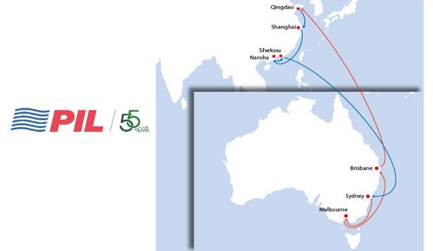 PIL launches new service between China and Australia - Sino Australia Express (SAE)