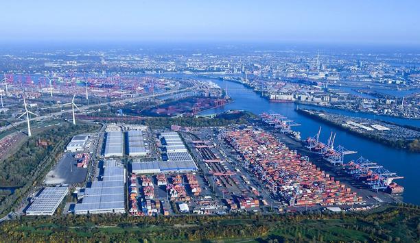 Port of Hamburg container throughput 2024 report