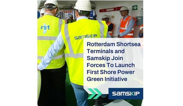 Rotterdam Shortsea Terminals (RST) and Samskip join forces to launch first shore power green initiative