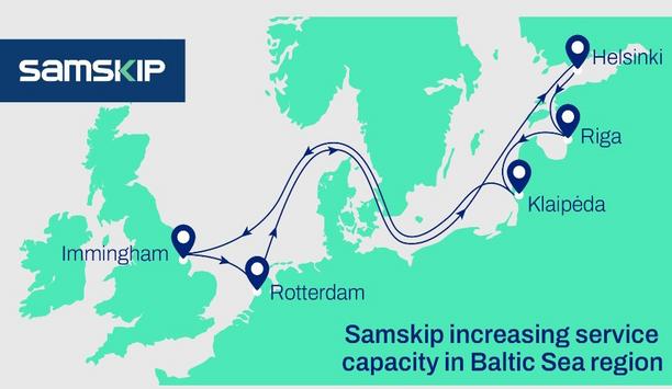 Samskip expands strategic Baltic Sea development to increase service capacity and include Klaipeda in the network