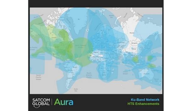 Satcom Global’s Aura VSAT service boasts enhanced coverage through HTS and beam enhancements