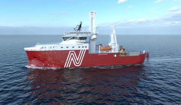 SEAONICS ECMC 3D crane for Norwind offshore vessel
