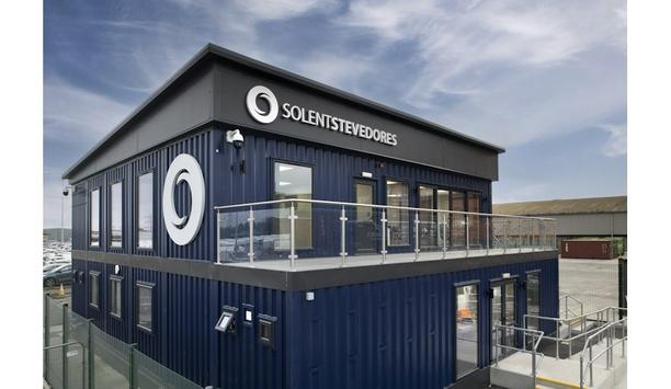 Shipping containers converted to create new HQ building in Southampton Docks