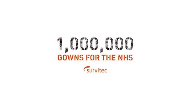 Survitec marks the delivery of the 1 Millionth sterilised surgical isolation gown for the NHS
