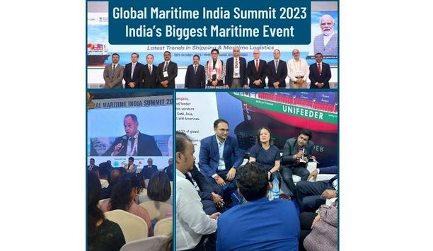 Unifeeder highlights key issues in the maritime sector at the Global Maritime India Summit 2023