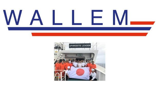 Wallem Group welcomes first vessel, The Aphrodite Leader, a PCTC ship under the Japanese Flag