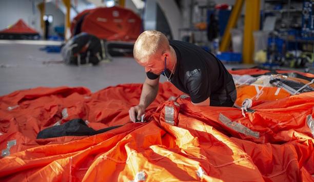 Liferaft servicing by VIKING: Steps for maritime safety