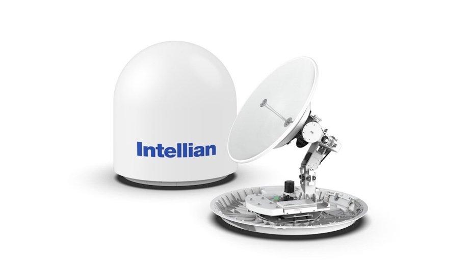Intellian v130NX: Convertible VSAT for ships