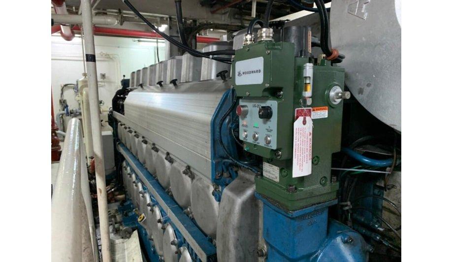 Goltens completes installation of Woodward UG25+ P3 Governor on two Wärtsilä 9L20 engines