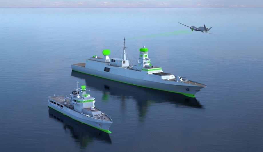 HENSOLDT naval solution: Spexer radar for drone defence