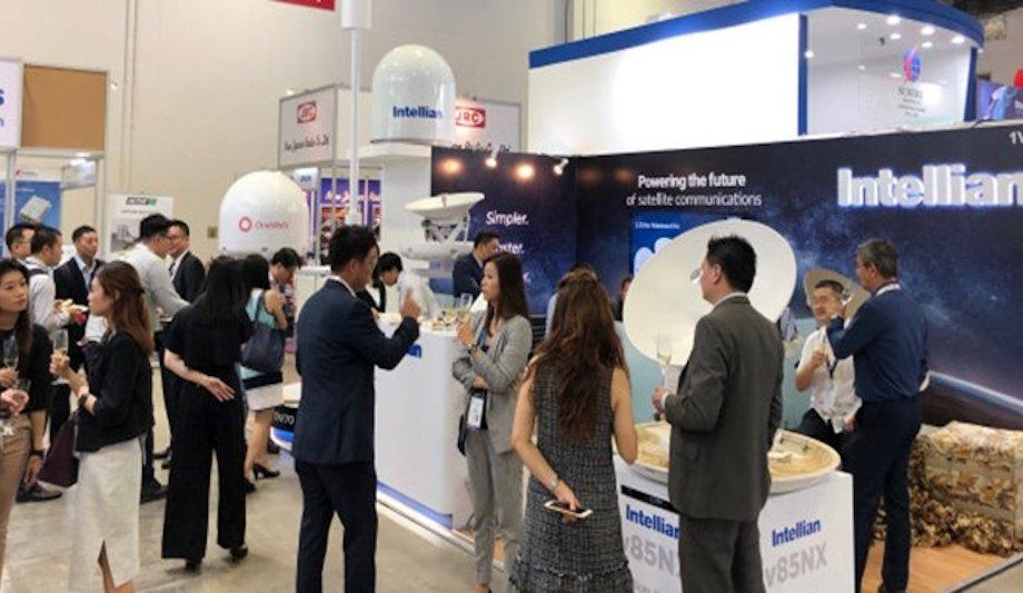 Intellian's antenna systems at CommunicAsia 2019