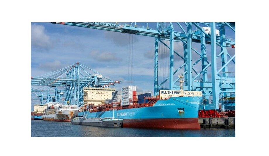 Maritime shipping bunkered less fuel in Rotterdam in 2023