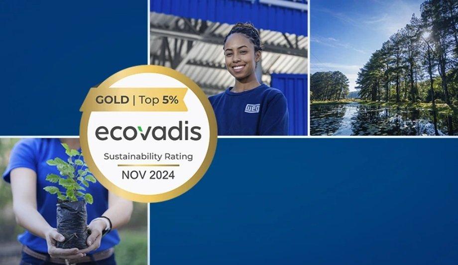 WEG sustainability: Gold seal in EcoVadis rating
