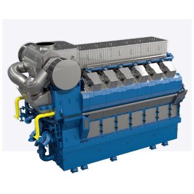 Bergen Engines B36:45V12 A Natural Gas Fuelled Marine Engine - Generator Set
