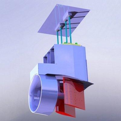 Damen Marine Components Van der Velden® FLEX Flanking Rudder
