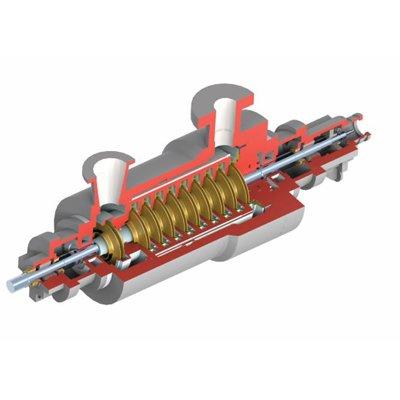 Hyundai Heavy Industries HMBR Double Case with Radial-split Diffuser-type Multi-stage Pump