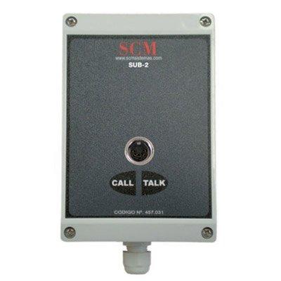 SCM Sistemas SUB-2 Substation With Microphone Plug