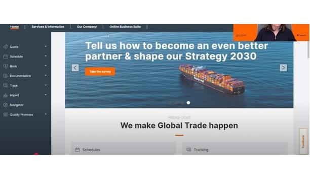 Hapag-Lloyd: How to create an online booking